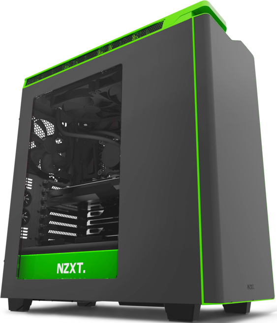 

Корпус NZXT CA-H442W-M9 H440 "NEW EDITION" MID TOWER W/WINDOW BLACK/GREEN