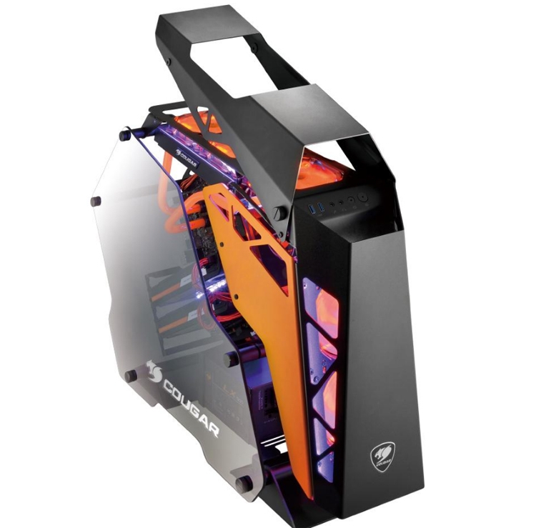 

Корпус ATX Cougar Conquer Без БП чёрный
