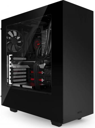 

Корпус ATX NZXT S340 Без БП чёрный CA-S340W-B1