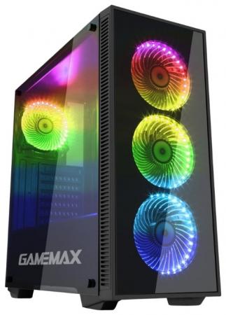 

Корпус ATX GameMax Draco Без БП чёрный