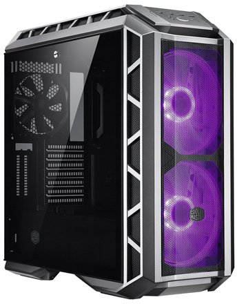 

Cooler Master MasterCase H500P Mesh, USB3.0x2, USB2.0x2, 2x200RGBFan, 1x140Fan, GunMetal Ver, Full T