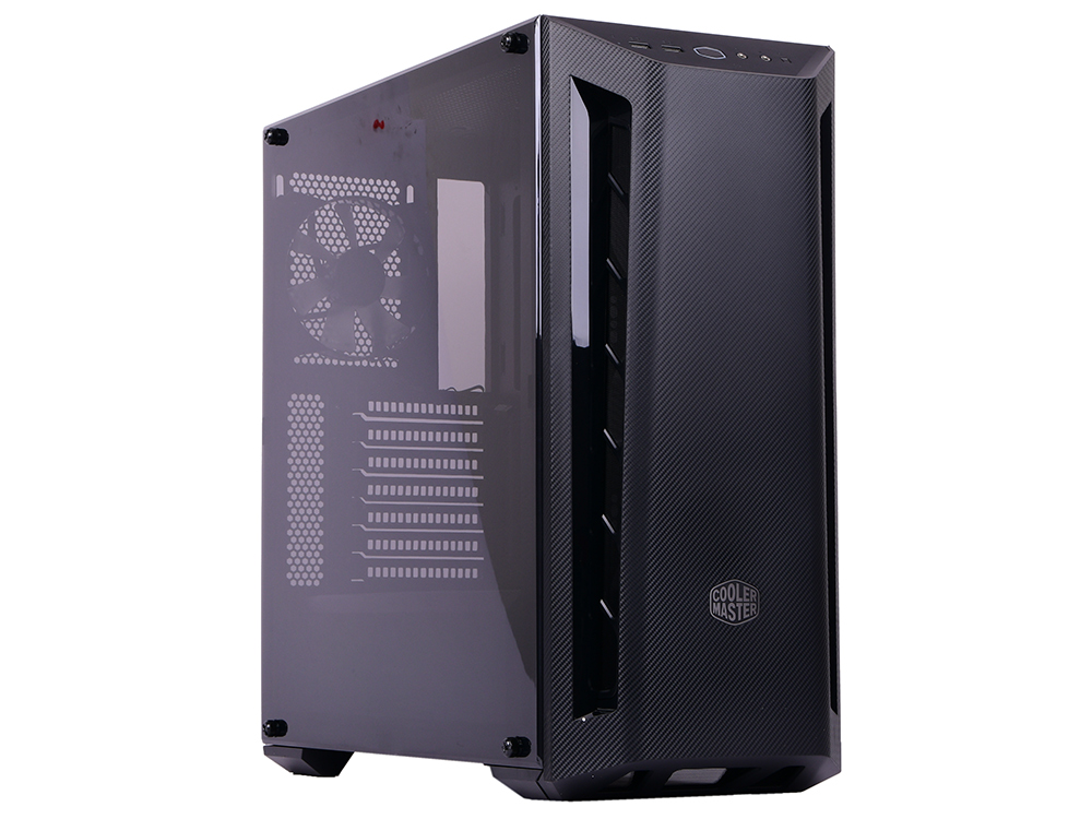 

Корпус Cooler Master MasterBox MB510L 2xUSB3.0, 1x120 Fan, w/o PSU, Black, Black Trim, ATX