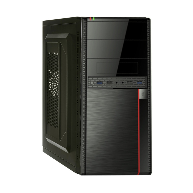 

Корпус Exegate Minitower MA-371X Black mATX UN450, 120mm, 2 USB+2 USB 3.0, Audio