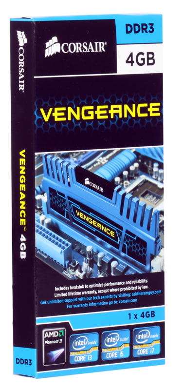 

Память DDR3 4Gb (pc-12800) Corsair Vengeance™ (CMZ4GX3M1A1600C9B)