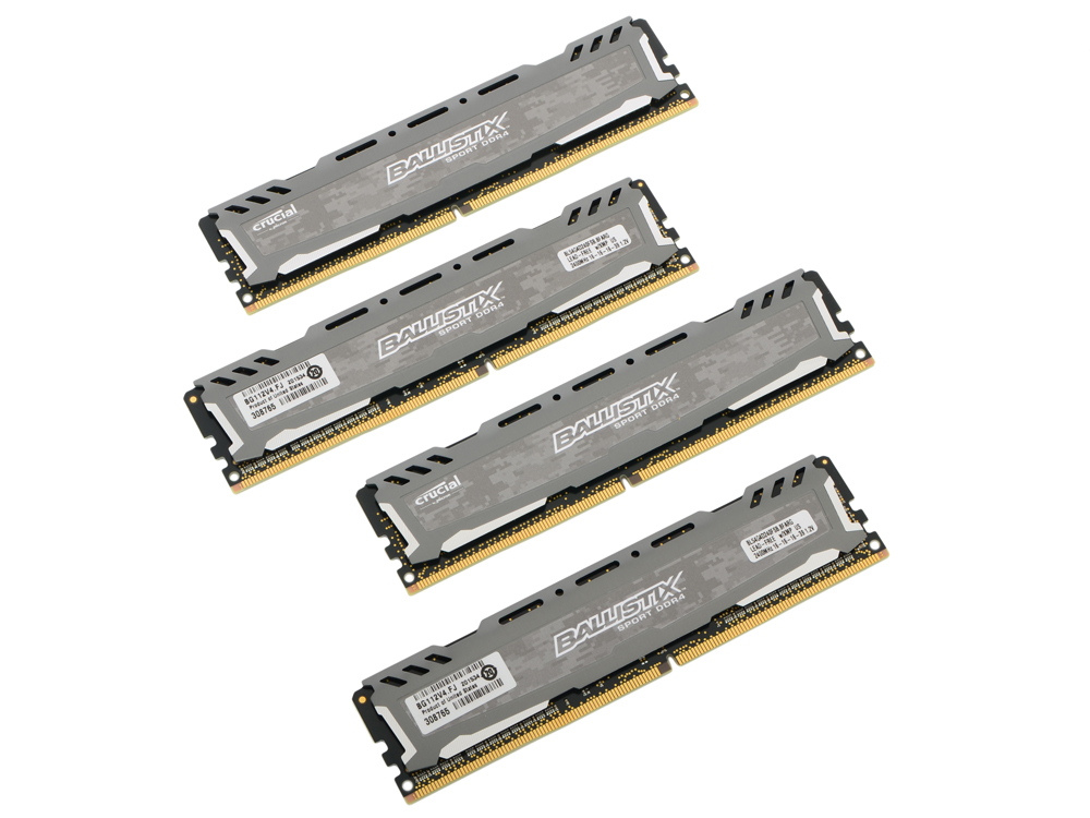 

Оперативная память Crucial BLS4C4G4D240FSB DIMM 16GB (4x4Gb) DDR4 2400MHz DIMM 288-pin/PC-19200/CL16