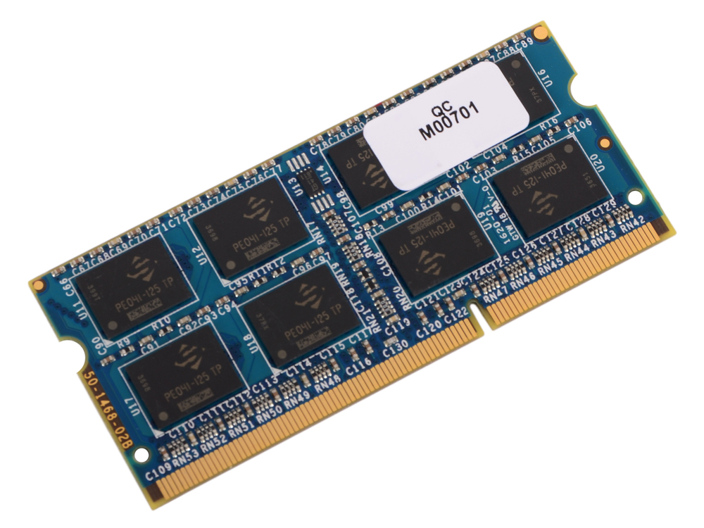 

Оперативная память для ноутбука Patriot PSD38G13332S SO-DIMM 8Gb DDR3 1333MHz