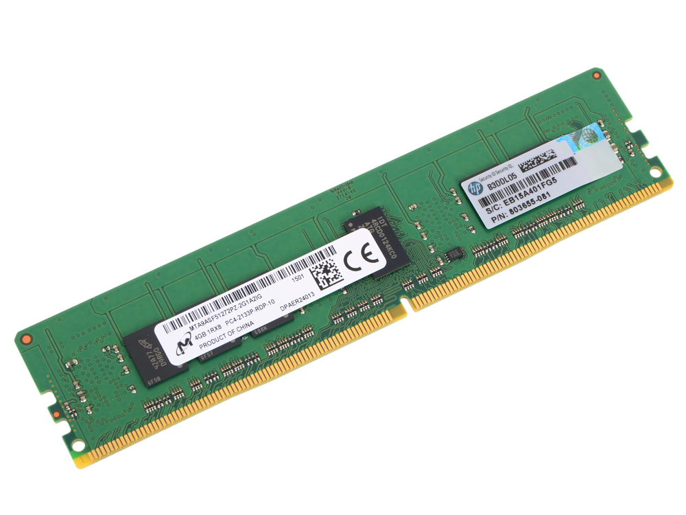 

Оперативная память 4Gb PC4-17000 2133MHz DDR4 DIMM HP 803026-B21