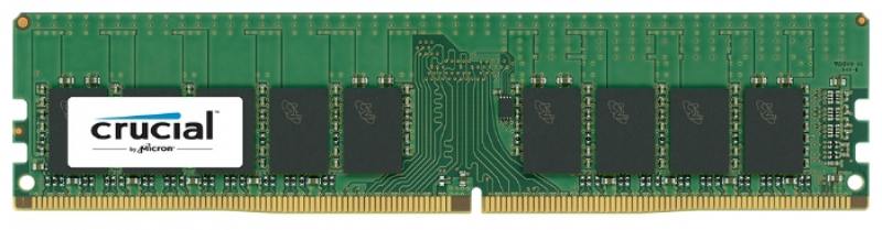 

Оперативная память 16Gb PC4-19200 2400MHz DDR4 DIMM CL17 Crucial CT16G4WFD824A