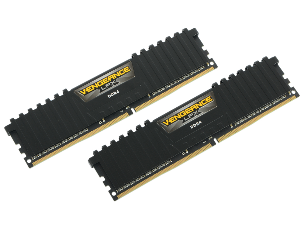 

Оперативная память Corsair CMK16GX4M2D2400C14 16Gb (2x8Gb) 2400MHz 288-pin 1.2В DDR4 DIMM / pc3-19200 / CL14