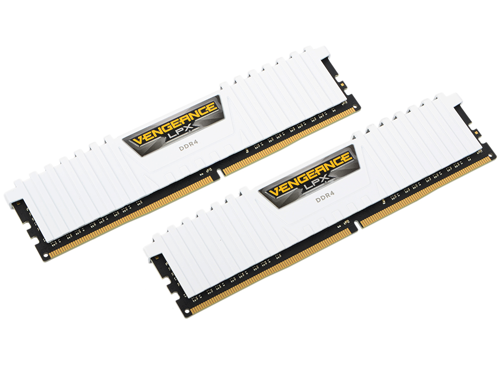 

Оперативная память Corsair CMK16GX4M2C3000C16W DIMM 16Gb (2x8Gb) DDR4 3000MHz DIMM 288-pin/PC-24000/CL15