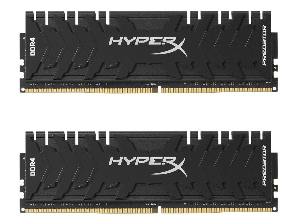 

Модуль памяти DDR4 Kingston 8Gb KIT (4GbX2) 3200MHz HyperX PREDATOR Black Series CL16 [HX432C16PB3K2