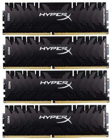 

Оперативная память Kingston HyperX Predator HX436C17PB4K4/32 DIMM 32GB (4x8Gb) DDR4 3600MHz DIMM 288-pin x 4/PC-28800/CL17