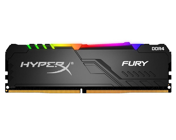 

Оперативная память Kingston HyperX Fury RGB HX424C15FB3A/8 DIMM 8GB DDR4 2400MHz DIMM 288-pin/PC-19200/CL15