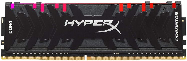 

Оперативная память Kingston HyperX Predator RGB HX430C15PB3A/8 DIMM 8GB DDR4 3000MHz DIMM 288-pin/PC-24000/CL15