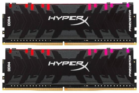 

Оперативная память Kingston HyperX Predator RGB HX430C15PB3AK2/16 DIMM 16GB (2x8Gb) DDR4 3000MHz DIMM 288-pin x 2/PC-24000/CL15