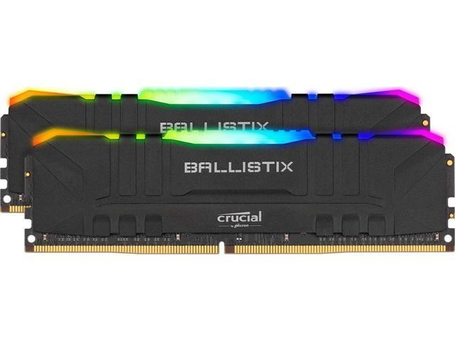 

Оперативная память Crucial Ballistix BL2K8G32C16U4BL DIMM 16GB DDR4 3200MHz DIMM 288-pin/PC-25600/CL16