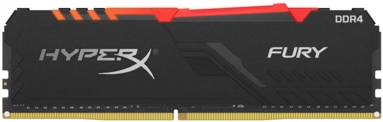 

Оперативная память Kingston HyperX FURY RGB HX430C15FB3AK2/32 DIMM 32GB DDR4 3000MHz DIMM 288-pin/PC-24000/CL15