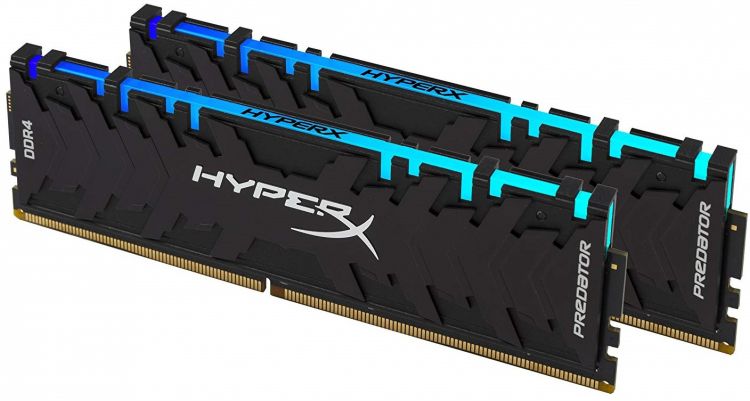

Оперативная память Kingston HyperX Predator HX432C16PB3AK2/16 DIMM 16GB DDR4 3200MHz DIMM 288-pin/PC-25600/CL16