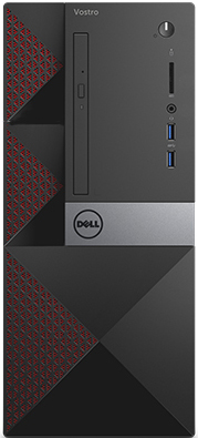 

Компьютер Dell Vostro 3667 (3667-8145) Black / i5-6400 2.7GHz / 4GB / 1TB / встроенная HDG / DVD-RW / Linux