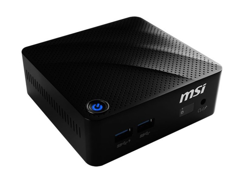

Неттоп MSI Cubi N-054XRU Celeron N3060(1.6)/2GB/500GB/LAN/WiFi/BT/noOS Black