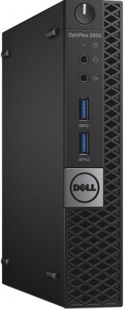 

Неттоп DELL OptiPlex 5050 MFF (5050-8208) i3 7100T (3.4) / 4Gb / SSD 128Gb / Linux / Eth / черный