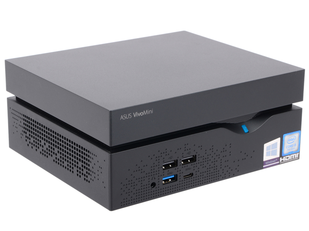 

Компьютер ASUS VivoMini VC66-B009Z Системный блок Black / Intel Core i3-7100 3.9 gHz / 4GB / 500GB / встроенная Intel HD/ Win 10