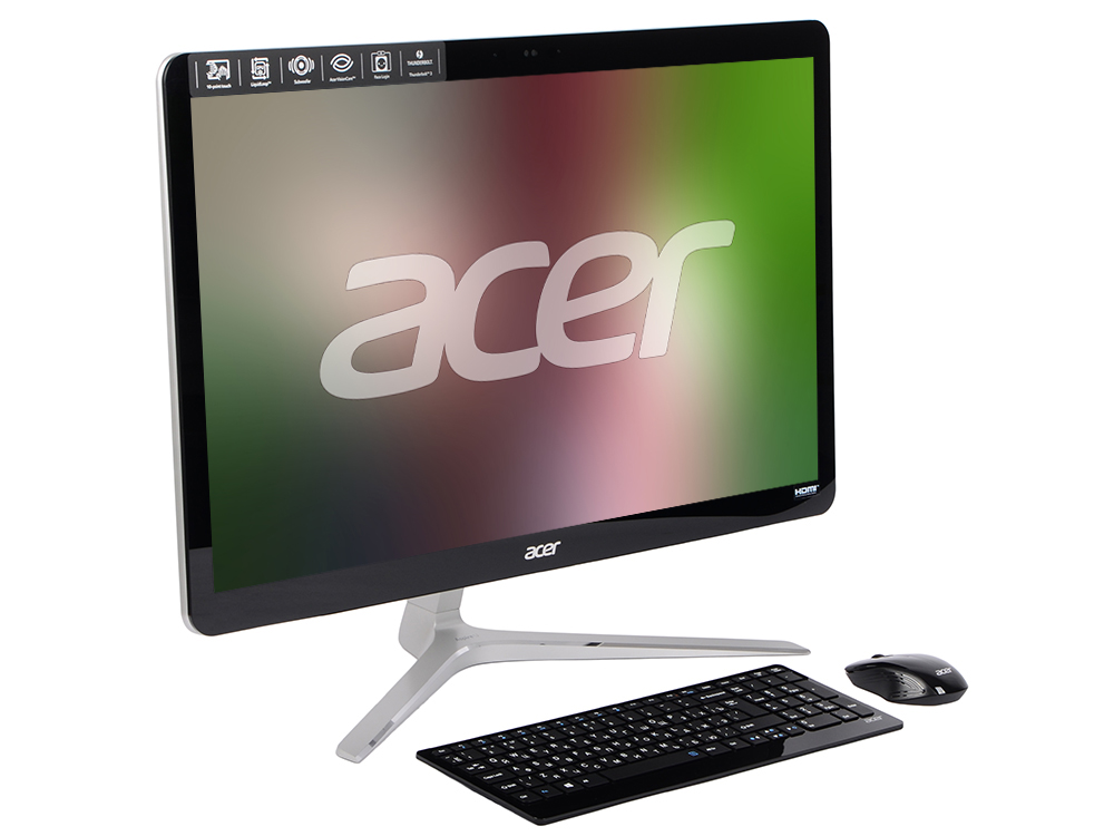 

Моноблок Acer Aspire U27-880 (DQ.B8RER.001) i7-7500U (2.7) / 8Gb / 2Tb / 27" FHD TN Touch / HD Graphics 620 / Win 10 / Silver
