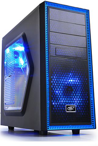 

Компьютер Game PC 750 (Black) Intel i7-7700K (4.2) / 32GB / 1TB + 120GB SSD / NV GF GTX1070 8GB / noODD / Win10 Home
