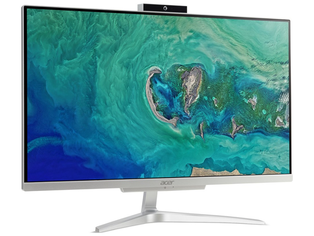 

Моноблок Acer Aspire C24-860 (DQ.BACER.006) i3-7130U (2.7)/4GB/1TB/23.8" FHD/Int: Intel HD 620/BT/Win10 (Silver)