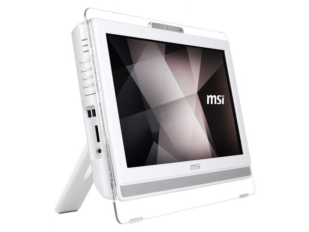 

Моноблок MSI Pro 20ET 7M-021RU Core i3-7100 (3.9) / 4GB / 1TB / 19.5" HD+ Touch / Int: Intel HD620 / DVD-RW / WiFi / Cam / KB+M / DOS (White)