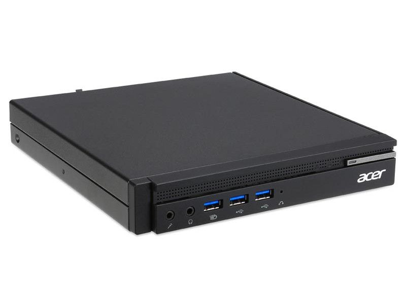 

Неттоп Acer Veriton N4640G (DT.VQ0ER.077) i3-7100T (3.4) / 4GB / 256GB SSD / Int: Intel HD 630 / WiFi / BT / Win10 Pro (Black)