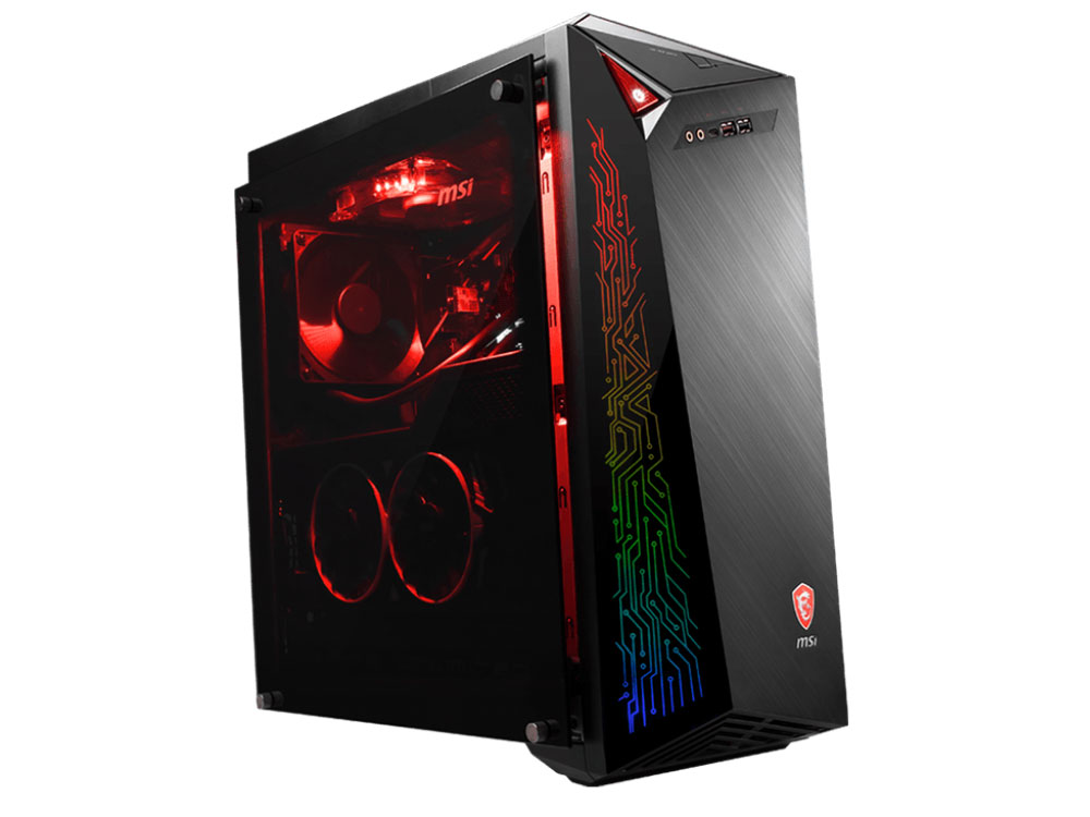 

Компьютер MSI Infinite X 8RE-090RU (9S6-B91621-090) Системный блок Black / i7-8700K 3.7GHz / 16GB / 2TB + 256 GB SSD / дискретная GTX1080 8GB / DVD-RW / Win 10