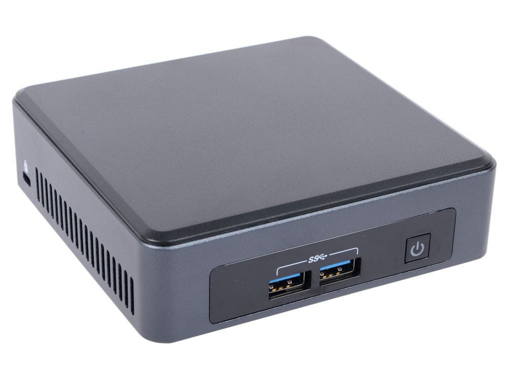

Неттоп Intel NUC Original (BLKNUC7i3DNKTC2) i3 7100U/ 4Gb / 128Gb SSD / HDG620 / GbitEth / WiFi / BT / Win10 Pro / Dark Gray