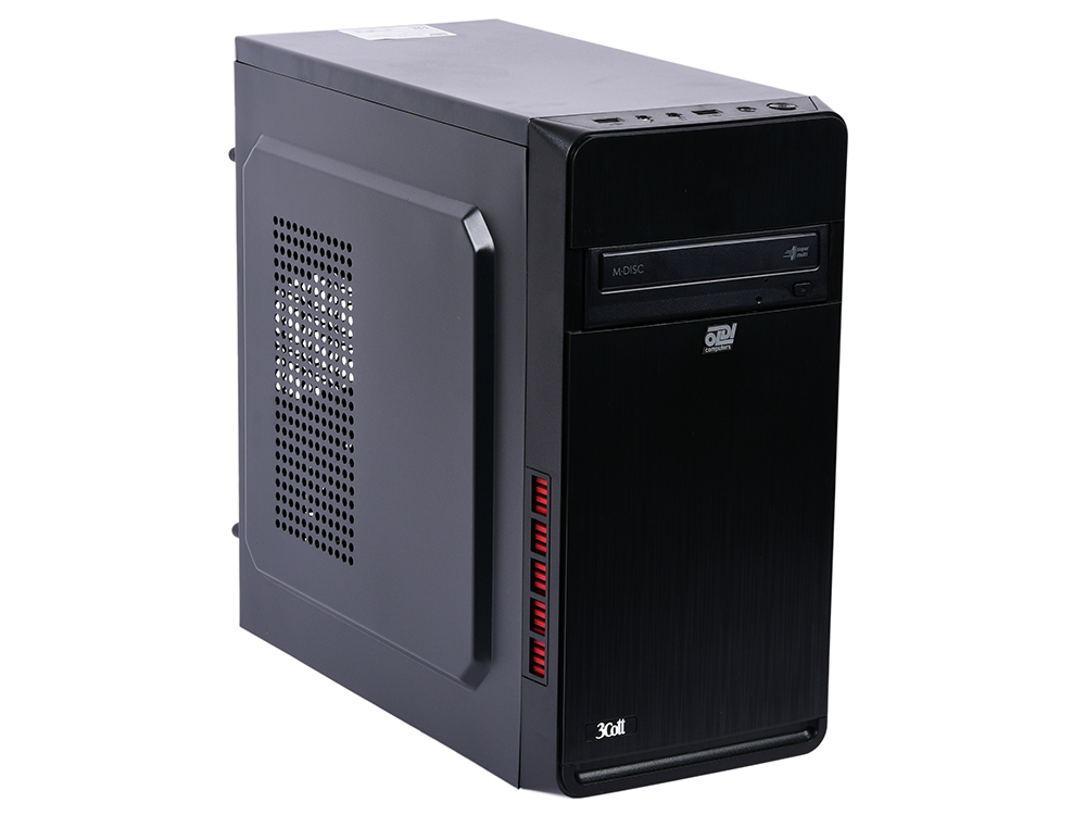 

Компьютер OLDI Computers Home 306 (0629561) Системный блок Black / AMD A6-9500 (3.5 ГГц) / 4GB / 500GB / Radeon R5 / DVD±RW / Win 10 Home