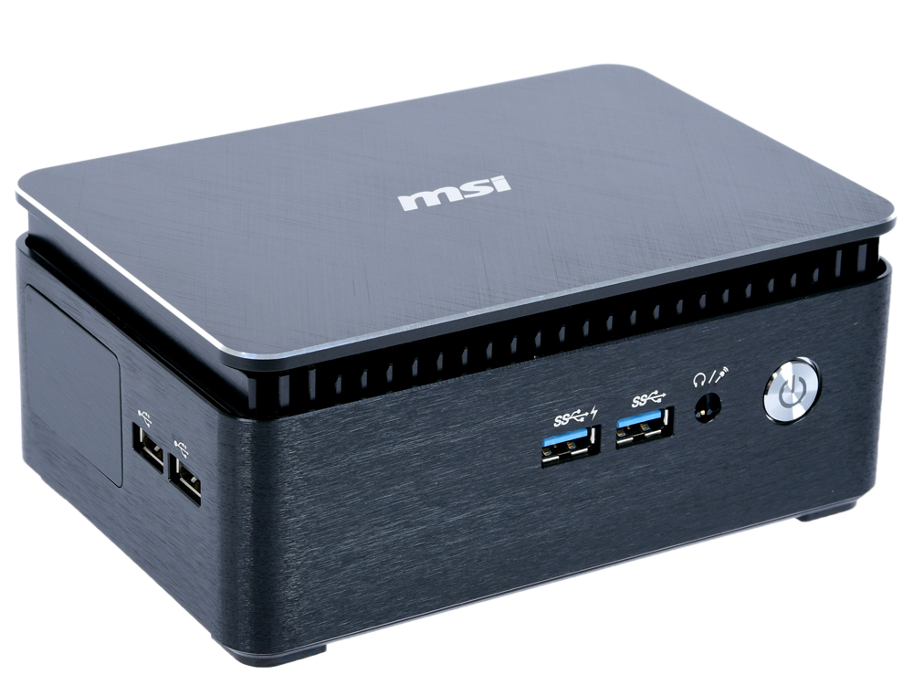 

Компьютер MSI Cubi 3 Silent S-038XRU slim (9S6-B15921-038) i3 7100U/4G/500G/HDG/noOS/черный/серебристый