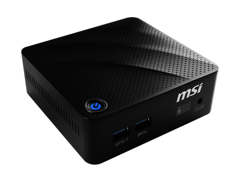 

Системный блок MSI Cubi N 8GL-026RU Slim (9S6-B17111-026) Celeron N4000 (1.1) / 4GB / 500GB / Int: Intel UHD 600 / noODD / WiFi / BT / Win10 (Black)