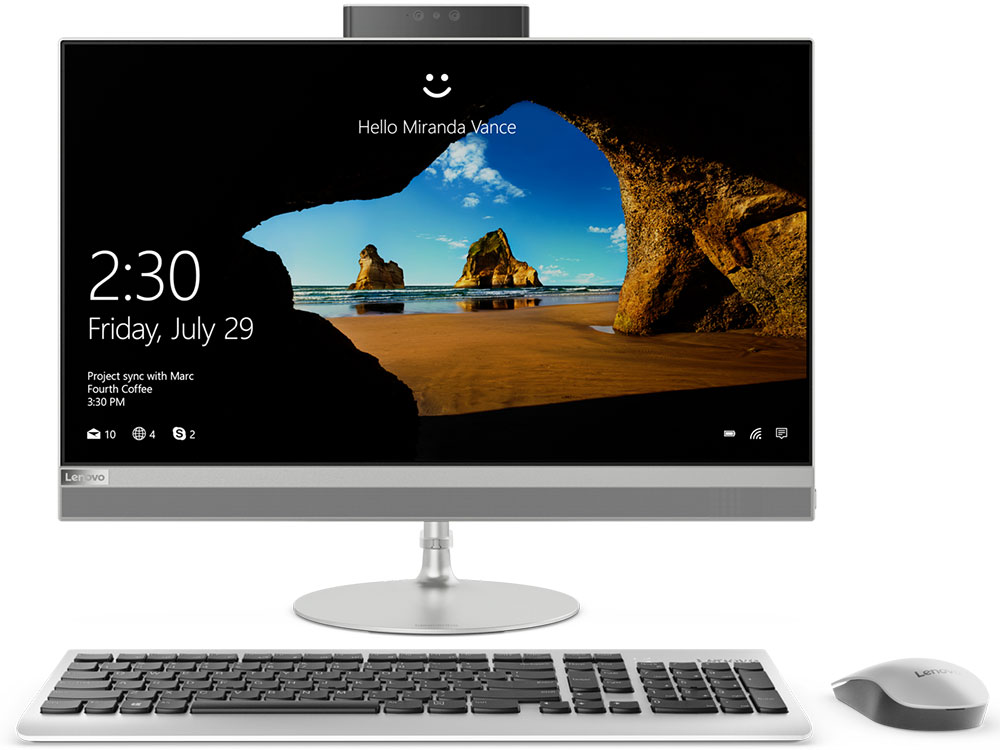 

Моноблок Lenovo IdeaCentre 520-24IKU (F0D200AVRK) 23.8"FHD/i5 8250U/4Gb/1Tb/UHDG 620/DVDRW/CR/W10/kb/m/