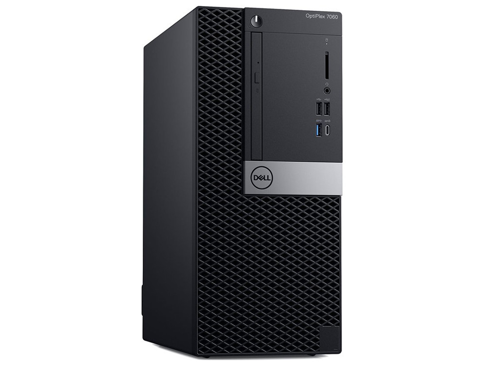 

Системный блок Dell Optiplex 7060 MT (7060-6122) i5 8500 (3.0) / 8GB / 1TB / AMD Radeon R5 430 2GB / DVD-RW / Kb+M / Win10 Pro (Black/Silver)