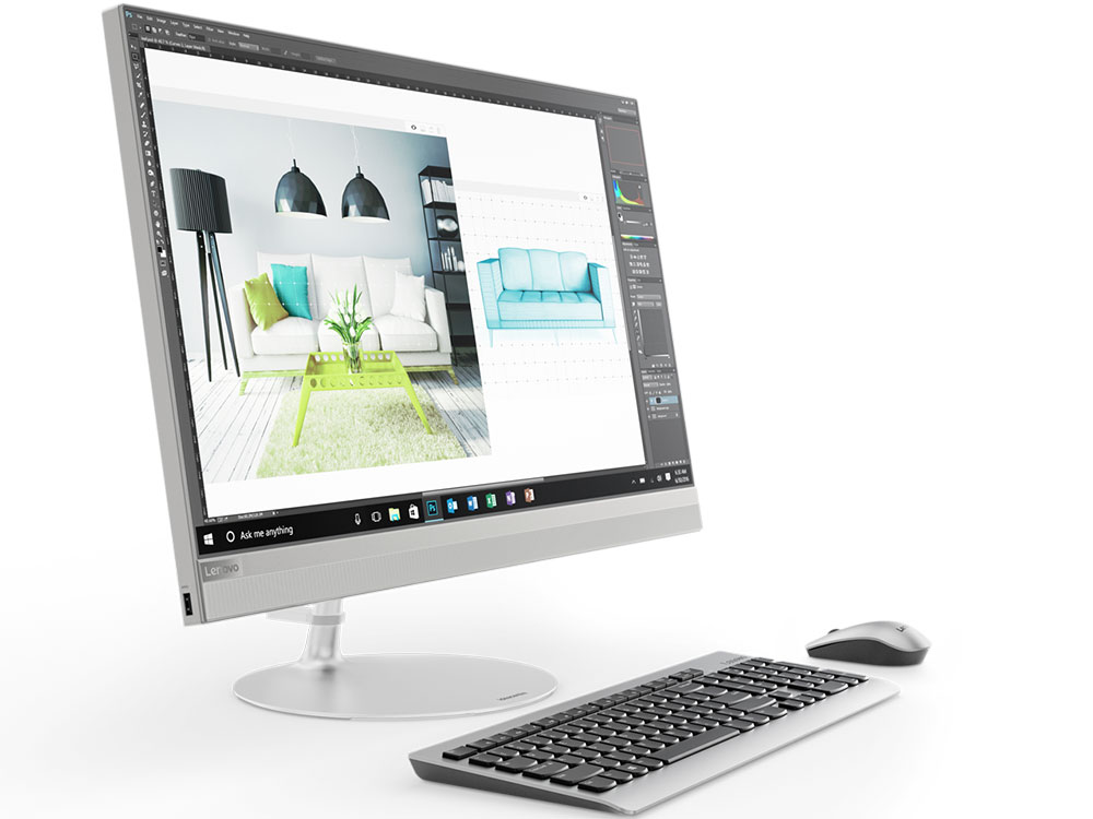 

Моноблок Lenovo IdeaCentre 520-27ICB (F0DE007ARK) i5 8400T(1.7Ghz)/8Gb/512Gb SSD/27"(2560x1440)/DVDrw/Intel UHD Graphics 630/BT/WiFi/silver/Win10