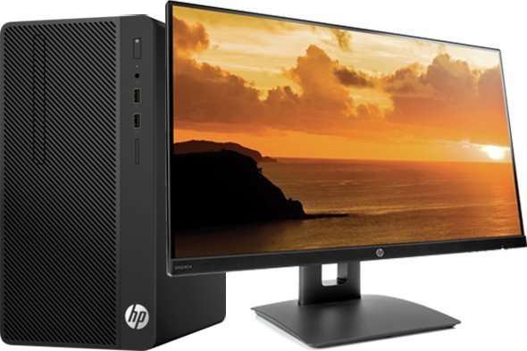 

Компьютер HP DT Pro MT Bundle (5BL66ES) Black / Core i3-6100 3.7GHz / 8GB / 128GB / HD Graphics 530 / noDVD / Win 7 Pro BootMode + Win 10 Pro