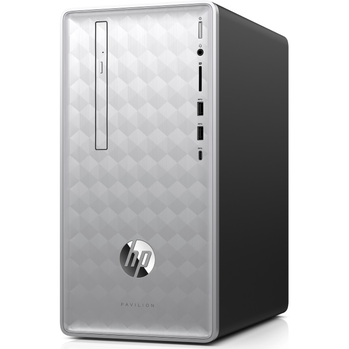 

Компьютер HP Pavilion 590-p0016ur (4JS85EA) Системный блок Silver/Black / AMD Ryzen 3 2200U / 8GB / 1TB / RX 550 2GB / DVD±RW / Win 10 Home