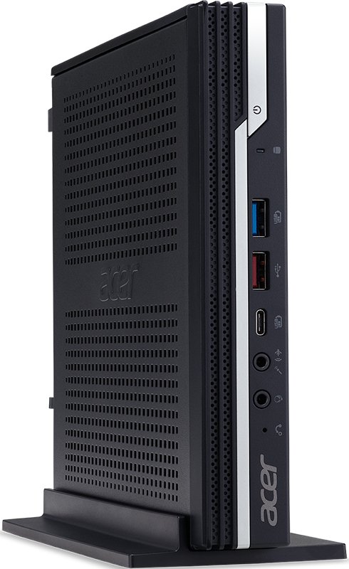 

Неттоп Acer Veriton N4660G (DT.VRDER.065) Black / Pentium G5400T 3.1GHz / 4GB / 500GB / UHD Graphics 610 / noDVD / DOS