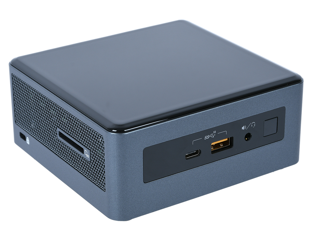 

Платформа Intel NUC L10 Original (BXNUC8i7INHPA2) Black / Core i7-8565U 1.8GHz / 8GB / 256GB / Radeon 540 2GB / noDVD / Win 10 Home