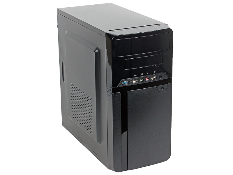 

Компьютер OLDI Computers Office 130 (0702891) Системный блок Black / Core i3-9100F 3.6GHz / 8GB / 128GB SSD / GeForce GT 710 2GB / noDVD / Win 10 Pro