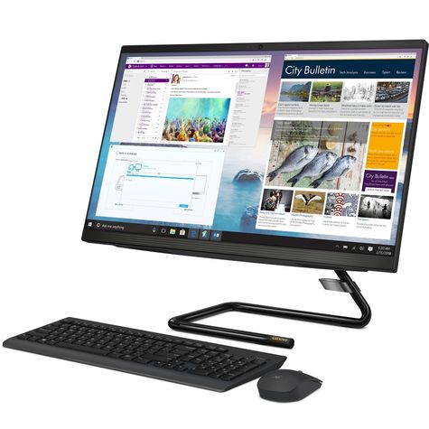 

Моноблок Lenovo IdeaCentre AIO A340-24IWL (F0E80015RK) Core i5-8250U 1.6GHz / 8GB / 1TB+ 128Gb SSD / 23.8" FHD / UHD Graphics 620 / Win 10 Home / Black