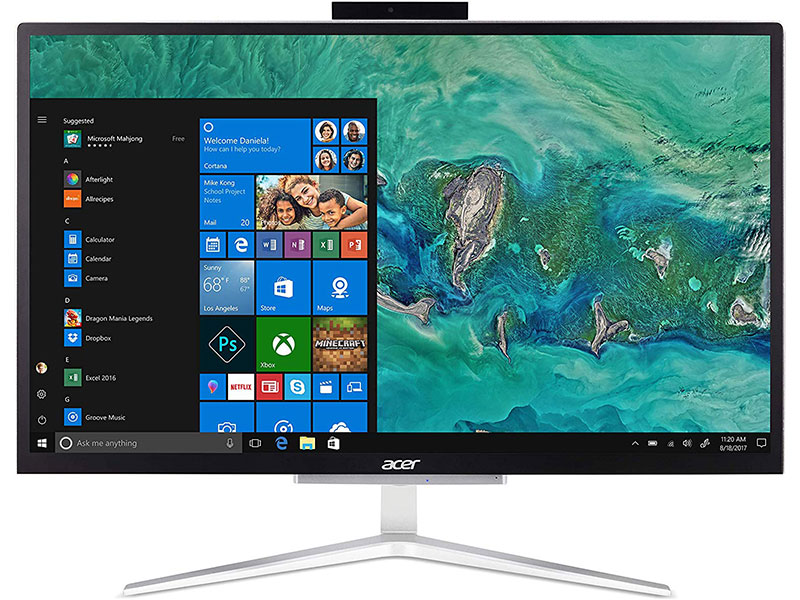 

Моноблок Acer Aspire C22-820 (DQ.BCKER.005) Celeron J4005 2.0GHz / 4GB / 128GB / 21.5" FHD / UHD Graphics 600 / Linux / Silver