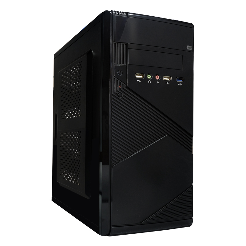 

Компьютер OLDI Computers Office 100 Системный блок Black / Celeron J3355 2.0GHz / 4GB / 500GB / HD Graphics 500 / noDVD / Win 10 Home / NoOffice