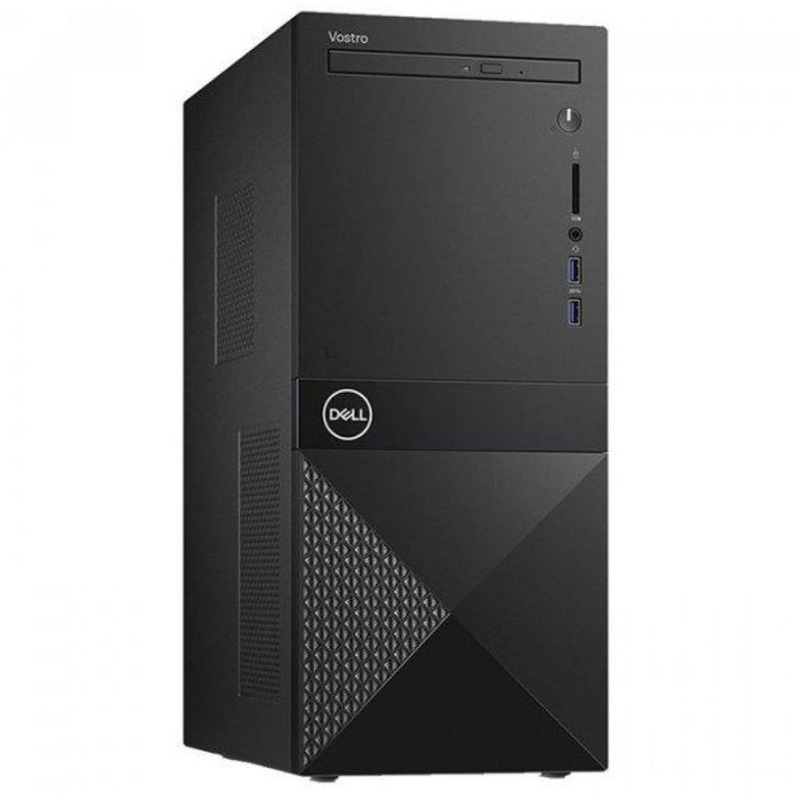 

Компьютер Dell Vostro 3671 MT (3671-2219) Системный блок Black / Pentium Gold G5420 3.8GHz / 4GB / 1TB / UHD Graphics 610 / DVD±RW / Win 10 Home