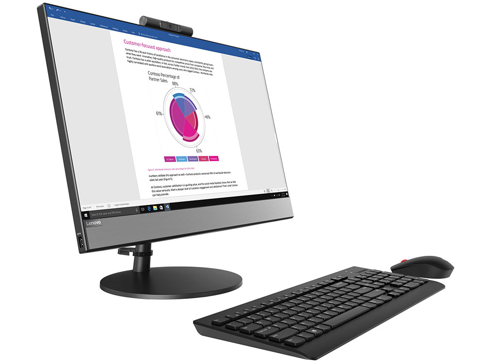 

Моноблок Lenovo AIO V530-22ICB (10US007WRU) Core i3-8100T 3.1GHz / 4GB / 256GB SSD / 21.5" FHD IPS / UHD Graphics 630 / Win 10 Professional / Black