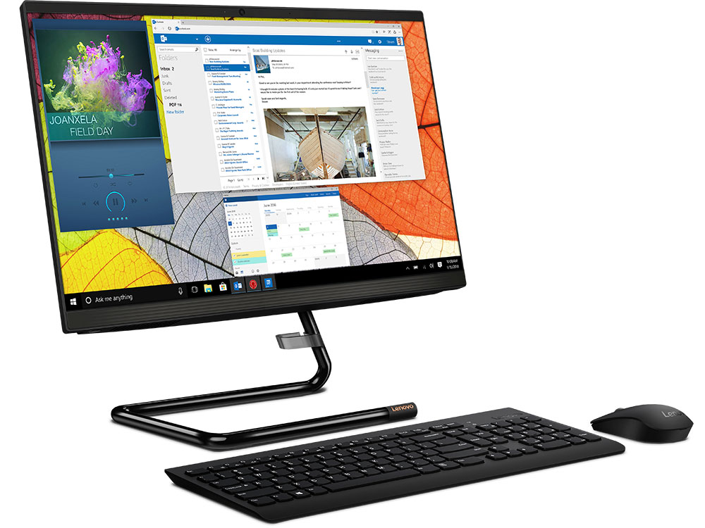 

Моноблок Lenovo Ideacentre AIO A340-22IWL (F0EB00EKRK) Core i5 10210U 1.6GHz / 4GB / 256GB SSD / 21.5" FHD WVA / UHD Graphics / Win 10 Home / Black